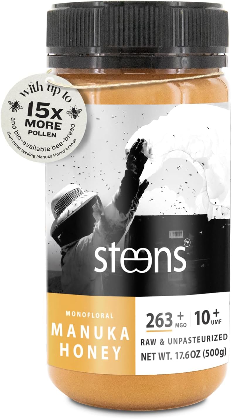 Steens 10+ Active Manuka Honey 500g - Image 1